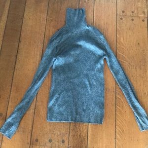 Long sleeve turtle neck sweater